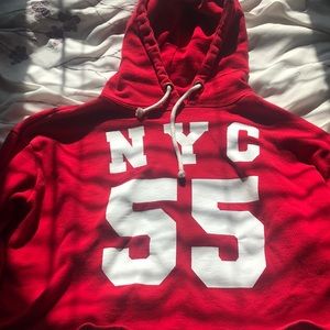 Cropped hoodie